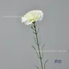 Cravo de 8cm Ramo Único Cravo Artificial de Seda Presente de Dia das Mães Buquê Decorativo Arranjo de Flores de Ano Novo Balde de Bênçãos DIY