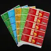 Etiquetas Adhesivas Personalizadas DZ de Impresión Digital, Impermeables y Resistentes a la Congelación para Nueces Frescas, Frutas Secas, Snacks y Latas de Té