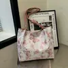 Bolso de Mujer con Estampado de Mariposas Fresco y Sencillo 2026 Nueva Moda Popular Bolso de Hombro para Estudiantes Gran Capacidad Bolso Tote para Viajes