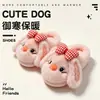 Pantuflas de Algodón para Niños de Otoño e Invierno para Niños y Niñas, Cálidas, Con Felpa Adicional, Peludas, Para Casa, Para Padres e Hijos, Sensación Suave, Zapatos de Algodón para Bebé con Talón Cerrado