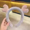 Linda Nueva Diadema de Dibujos Animados para Mujer, Diadema de Felpa para Lavarse la Cara y Aplicarse Mascarilla Facial, Accesorio para el Cabello Antideslizante