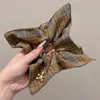 Scrunchies Súper Elegantes para Mujer 2025 Nuevo Otoño e Invierno Estilo Perezoso de Lujo Versión Coreana Scrunchies Ligas para el Cabello