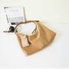 Bolso de Hombro para Mujer de Cuero Nobuk, Bolso Tote Retro de Moda, Bolso Versátil Casual de Gran Capacidad para el Brazo, Bolso de Viaje