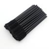 Cepillo de silicona desechable para pestañas postizas, venta al por mayor, 50 unidades en espiral, cepillo para cejas, herramientas de belleza.