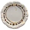 Collar Meilade de Alta Calidad Estilo Chino Retro Piedra Natural Ojo de Tigre Diseño de Doble Capa Cadena para Clavícula Cadena de Cuello para Mujeres