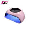 Lámpara de Fototerapia para Uñas Nueva Transfronteriza Personalizada 36/54/72W Fuente de Luz Dual Lámpara de Horneado UV Pantalla Digital Inteligente Lámpara de Fototerapia