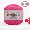 No al estilo coreano. 8 encaje de algodón encaje de perlas fabricantes de lana venta directa en stock de encaje de verano lana fina
