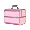 Estuche de Uñas Maquillista Profesional Portátil Estuche Cosmético Coreano Multicapa Caja de Herramientas para Tatuajes Aleación de Aluminio Estuche Cosmético Portátil