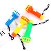 Mini Luz Elétrica, Lanterna Pequena, Lanterna Pequena de Plástico LED, Lanterna de Mão Colorida, Presente Luminoso, Fornecedor Atacadista de Barraca de Rua