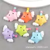 Marco de Fotos Creativo Brillante, Funda de Teléfono DIY, Hebilla de Zapato, Alas de Estrella de Cinco Puntas, Pasador de Pegamento Cremoso DIY, Accesorios de Resina
