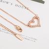 Collar Singapur para Mujer Estilo Frío Ins Nácar Gama Alta Versátil Moda Cadena Clavícula Marca Nicho