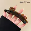 Pinza de plátano voluminizadora grande, pinza vertical, pinza para el pelo de lunares de moda coreana para mujer, accesorio para el pelo de lujo ligero de alta gama