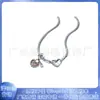 Collar Pandora s925 bañado en plata de cuproníquel círculo de amor diy de alta calidad moda de lujo ligero pulsera seiko