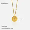 El Collar de Acero Inoxidable de las Doce Constelaciones Más Populares de Amazon es Moderno y Versátil, Diseño de Nicho, Cadena Clavicular con Relieve de Constelación
