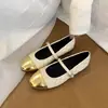Súper Cómodos~ Zapatos Mary Jane de Cuero Suave que Aumentan la Altura para Mujer, Nuevo Estilo Primavera 2026, Zapatos de Correa Única con Bloques de Color Inspirados en Chanel