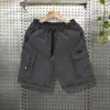 Pantalones Cortos Casuales Delgados de Verano 2026 para Hombre, Estilo Ropa de Trabajo, Marca de Moda High Street, Corte Holgado, Adecuados para Usar al Aire Libre, Pantalones Deportivos de Longitud Media
