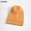 Gorro de lana para mujer, estilo coreano, de moda para otoño e invierno, para hombre, estilo japonés, de color sólido, de punto, para todo tipo de partidos, cálido y frío para estudiantes.