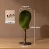 Maniquí de Cabeza para Peluca Soporte de Exhibición de Sombreros de Espuma Perchero para Bufandas Soporte para Sombreros Perchero para Bufandas Tienda de Ropa para Mujer Maniquí de Cabeza con Pines