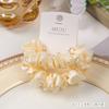 Elegante Encaje Anillo para el Cabello del Intestino Delgado Sensación de Alta Gama 2 piezas Montado en Tarjeta Diadema de Tendón de Goma Estilo Coreano Elegantes Accesorios para el Cabello Cuerda para el Cabello de Cola de Caballo Alta