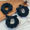 Nueva cuerda gruesa para coleta de cabeza de dopamina cuerda para el pelo de cola de caballo banda de goma trenzada accesorios para el pelo anillo de pelo elástico alto explosivo