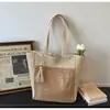 Bolso de Playa de Paja Bolso de Mano Tejido de Verano 2026 Nuevo Bolso Tote de Gran Capacidad Bolso de Hombro Grande de Moda Comercio Exterior