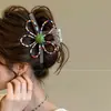 Pinza de tiburón extragrande con un toque de alta gama, pinza para el cabello exquisita y robusta para la parte posterior de la cabeza, adecuada para cabello grueso