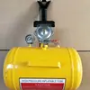 Reventón de neumático cilindro inflable de alta presión tanque de aire sellador de neumáticos tipo válvula de pulso de 3 mm de espesor