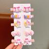 Novos Grampos de Cabelo Infantis, Presilhas de Desenho Animado para Meninas, Pequenos Acessórios de Cabelo para Menininhas, Presilhas BB, Estilo Desenho Animado