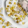 Cuentas Irregulares de Resina Estilo Coreano con Agujeros Rectos para Materiales de Bisutería Hecha a Mano DIY, Accesorios para Collares y Pulseras
