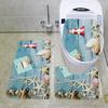 Alfombra de franela de Amazon transfronteriza de tres piezas para baño, alfombra antideslizante, una generación de fabricantes extranjeros al por mayor