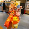 Chaveiro de Carro Dragão de Leite Genuíno para Casal Lindo Moda Exquisite Pingente de Mochila Escolar Pingente de Chaveiro de Boneca Cartoon