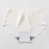Suministro Directo de Fábrica Ropa Interior sin Costuras de Seda de Hielo para Mujer Ropa Interior de una Pieza de Color Sólido Ropa Interior de Cintura Media Calzoncillos 810