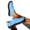 Colección de verano 2026 transfronteriza tallas grandes: Zapatos casuales de suela blanda, de una sola tira y con cordones para mujer, con un estilo inspirado en el británico