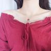Collar con candado de larga duración en plata esterlina s925 para mujer, estilo retro tailandés, con cascabel de Ruyi, estilo étnico literario, venta al por mayor