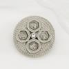 Botões de Alta Qualidade Fivela Decorativa de Metal Botão Bonito de Luxo Leve Feminino Botão de Terno Estilo Pequeno Chanel Botão de Suéter Lote
