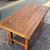 Mesa de Madeira de Olmo Antiga, Mesa de Chá de Madeira Maciça, Mesa Painel de Porta de Madeira de Olmo, Bancada de Madeira Natural, Mesa de Bar, Escrivaninha para Casa, Mesa Longa