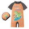 Traje de baño de una pieza para niños y niñas (2026), con protección solar.