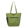 Bolso tote casual ligero a cuadros de moda, nuevo estilo 2026, simple y versátil, hecho de tela de nailon de alta calidad, se puede llevar en la mano o usar como bolso de hombro