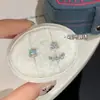 Unhas de Osso de Orelha de Gato Fofo com Zircônia, Lindas Unhas de Orelha Kt, Não é Necessário Remover Unhas de Osso de Orelha Coclear para Dormir, Anel de Ferradura em Aço Titânio