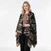 Chal de Punto Estilo Étnico de Alta Gama de Pueblo de Agua Jiangnan, Atuendo de Viaje Yuhu Yunnan, Capa de Cachemir Sintético para Mujer