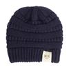 Gorro de bebé otoño e invierno Europa y Estados Unidos nuevo gorro de punto de lana para niños recién nacidos gorra con etiqueta MOK 16 colores