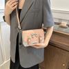 Bolsos de Diseñador de Nicho para Mujer 2026 Verano Nueva Moda Versátil Lindo Bloqueo de Color Pequeño Cuadrado Bolso de Hombro Único Bolso Cruzado