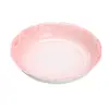 Dinastía Tang y Song Rosa Pintado a Mano Cerámica de Arita Cortina de Cuentas Soporte para Tetera Accesorios para Ceremonia del Té Bandeja de Cerámica para Té Seco Bandeja para Bocadillos de Té Base para Tetera