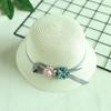 Sombrero de Paja para Padres e Hijos Primavera y Verano Nuevo Sombrero de Paja para Niños Set de Bolsito de Hombro Pequeño para Niñas Sombrero de Pescador Sombrero de Cubeta Sombrero para el Sol Moderno al Por Mayor