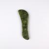Rodillo de Jade Oliva Herramienta Gua Sha para Salones de Belleza y Centros de Bienestar, Palo de Masaje de Pies para Masaje de Meridianos