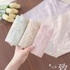 45-60kg Niñas Modal Md Encaje Empalmado Moño Moda Transpirable Calzones para Mujer 2642 Li