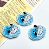 Sanrio Fine Flash Cartoon Summer Fun Parche acrílico Material hecho a mano Broche Pegatina para refrigerador Accesorios para el cabello