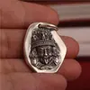 Pingente Zakilam Masculino e Feminino Estilo Étnico Vintage Marca Buda Deus da Riqueza Design de Nicho Levemente Luxuoso Joia Colar