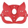 Fabricantes de comércio exterior europeus e americanos personalidade PU couro raposa máscara festa baile de máscaras máscara decorativa masculina e feminina máscara de olho