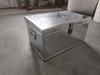 Caja de Lata Galvanizada Engrosada Caja de Herramientas para Ferretería Caja de Almacenamiento Caja de Almacenamiento Baúl con Cerradura
